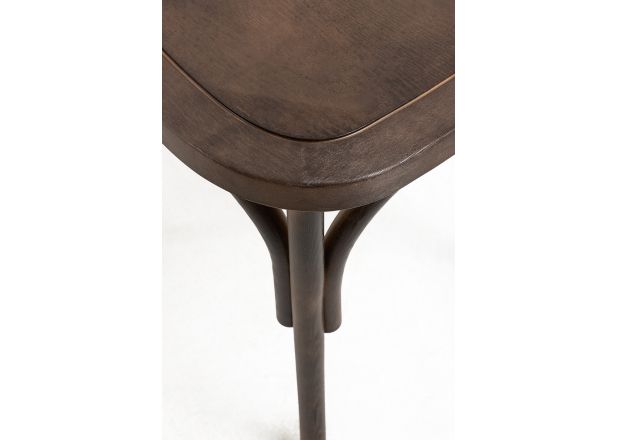 Pack 4 Sillas Cross Polipropileno efecto Madera