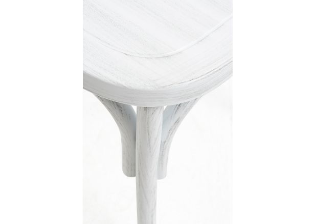 Pack 4 Sillas Cross Polipropileno efecto Madera
