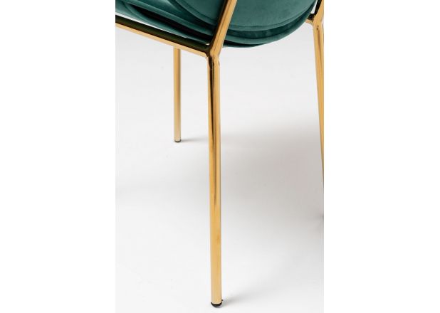 Silla Ryga Golden Terciopelo