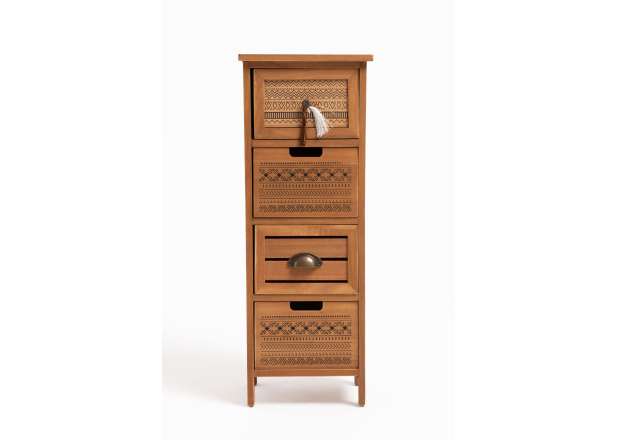 Mueble Auxiliar Tinle 4 Cajones