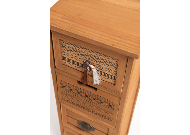 Mueble Auxiliar Tinle 4 Cajones