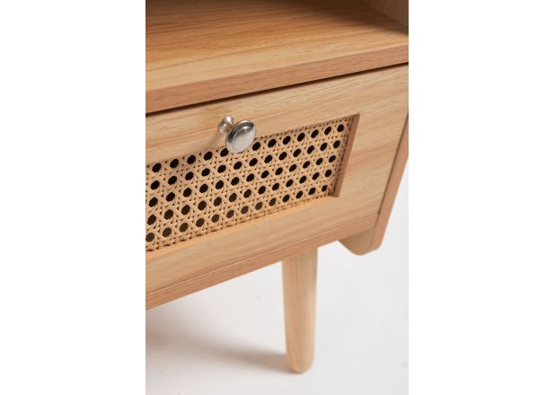 Mesa de cabeceira Pali com luz