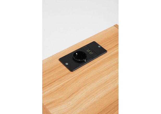 Mesa de cabeceira Pali com luz