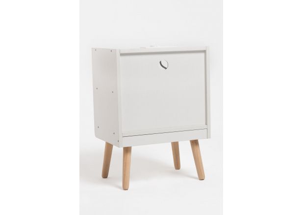 Mesa de cabeceira Pali com luz