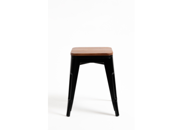 Taburete Meyer Pequeño Madera Natural