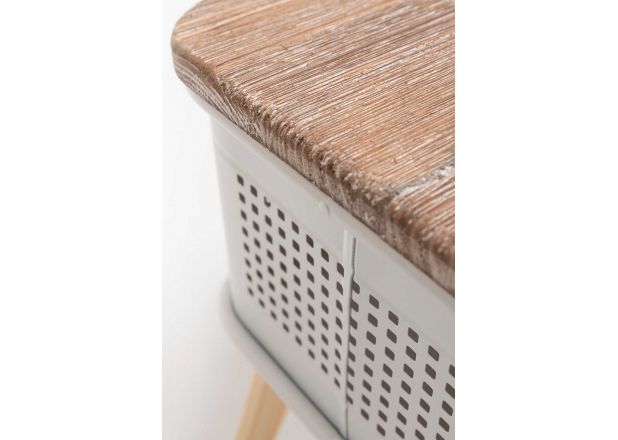 Mesa de cabeceira Meyer 46x31x19 cm