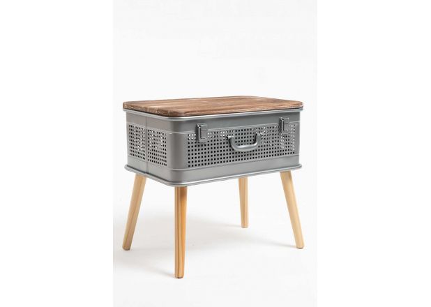 Mesa de cabeceira Meyer 46x31x19 cm