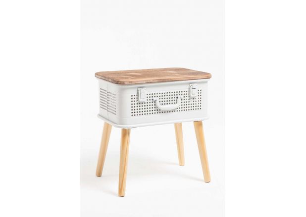 Mesa de cabeceira Meyer 39x26x17 cm