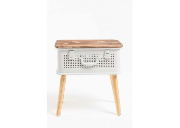 Mesa de cabeceira Meyer 39x26x17 cm