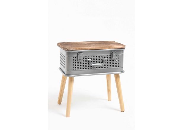 Mesa de cabeceira Meyer 39x26x17 cm