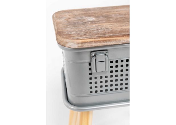 Mesa de cabeceira Meyer 39x26x17 cm
