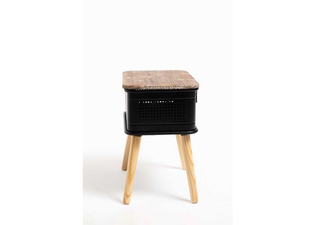 Mesa de cabeceira Meyer 39x26x17 cm