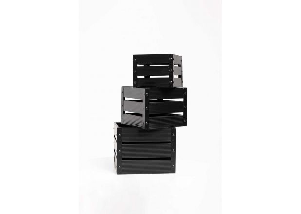 Conjunto de 3 Caixas Metálicas Meyer