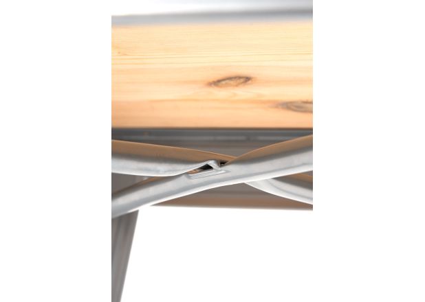 Pack 4 Taburetes Meyer Bajos Madera Natural - Packs Taburetes Bajos