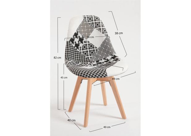 Silla Mona Patchwork
