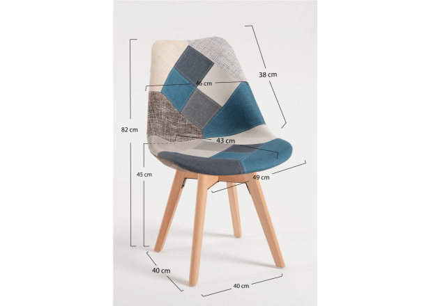Silla Mona Patchwork