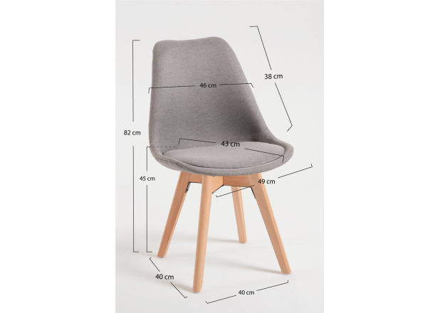 Silla Mona Tela