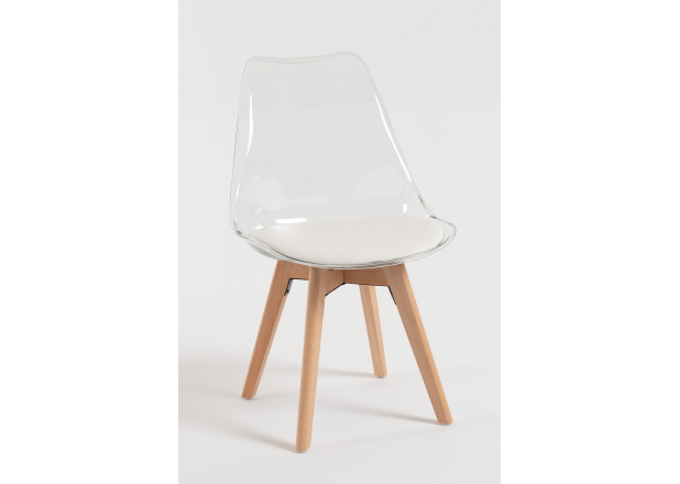 Silla Mona Transparente Asiento