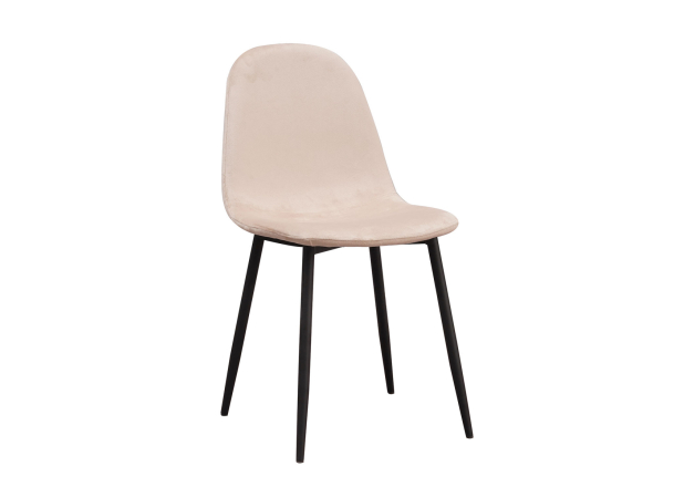 Silla Leo Black Terciopelo