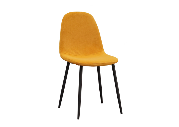 Silla Leo Black Terciopelo