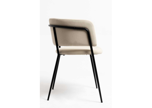 Silla Niel Black Terciopelo