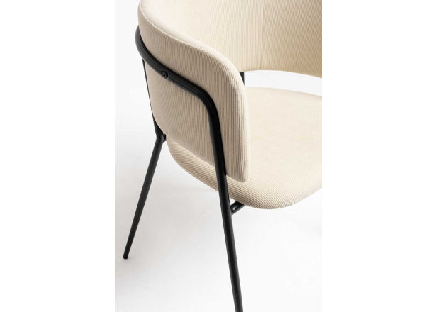 Silla Niel Black Terciopelo