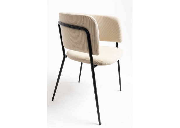 Silla Niel Black Terciopelo