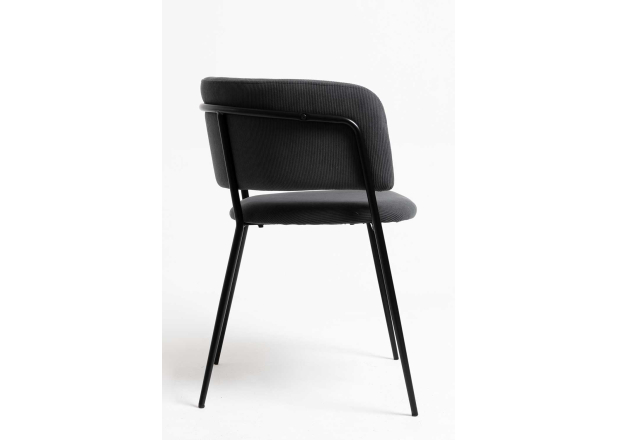 Silla Niel Black Terciopelo