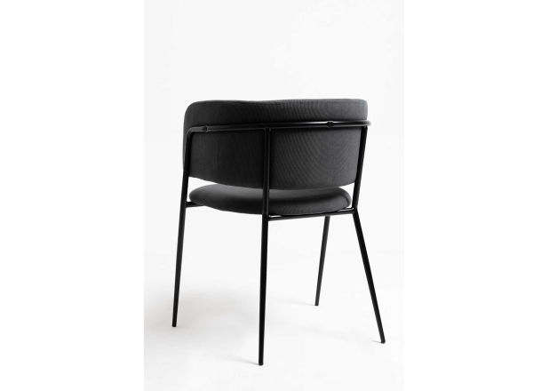 Silla Niel Black Terciopelo