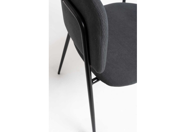 Silla Niel Black Terciopelo