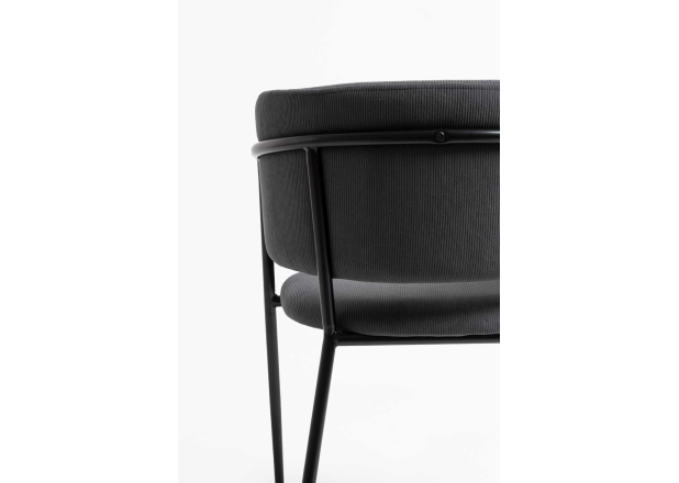 Silla Niel Black Terciopelo
