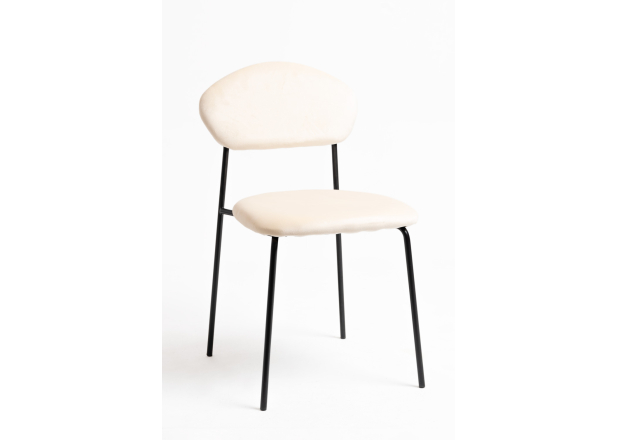 Silla Ronsi Black Terciopelo