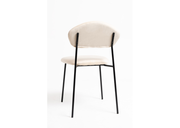 Silla Ronsi Black Terciopelo