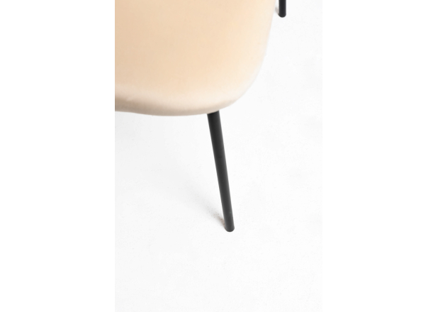 Silla Ronsi Black Terciopelo