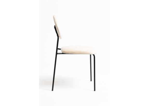 Silla Dalti Black Terciopelo