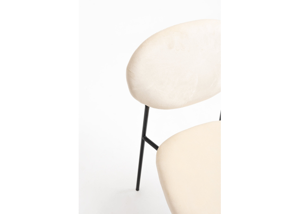 Silla Dalti Black Terciopelo