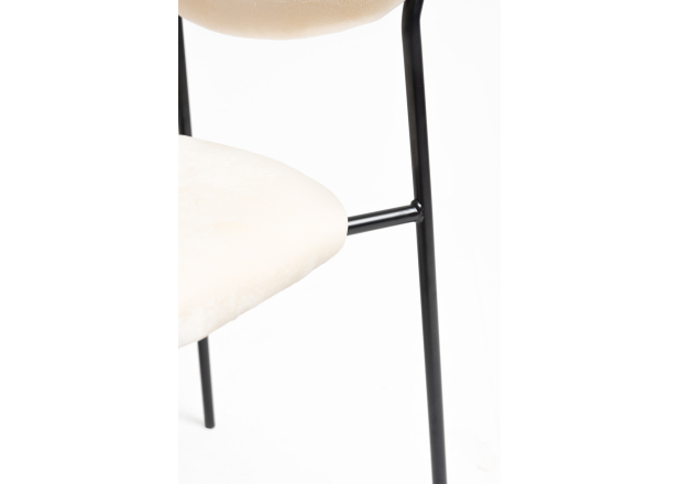 Silla Dalti Black Terciopelo