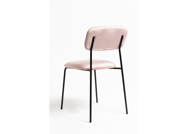 Silla Suvi Black Terciopelo
