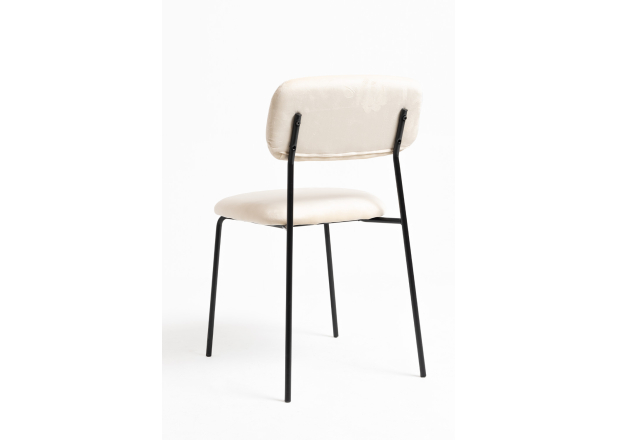 Silla Suvi Black Terciopelo