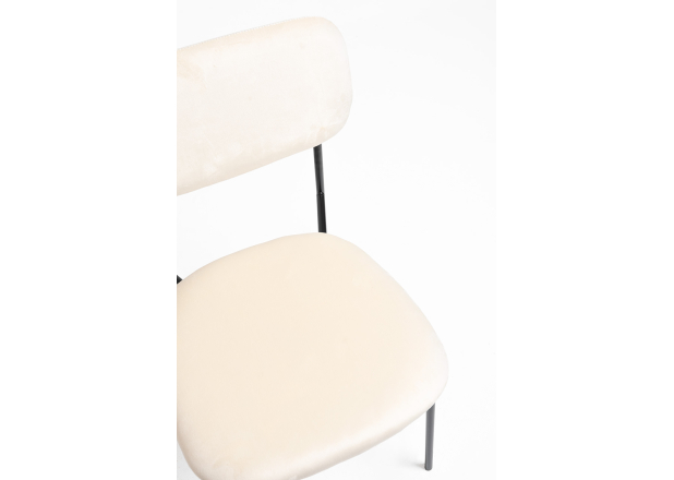 Silla Suvi Black Terciopelo