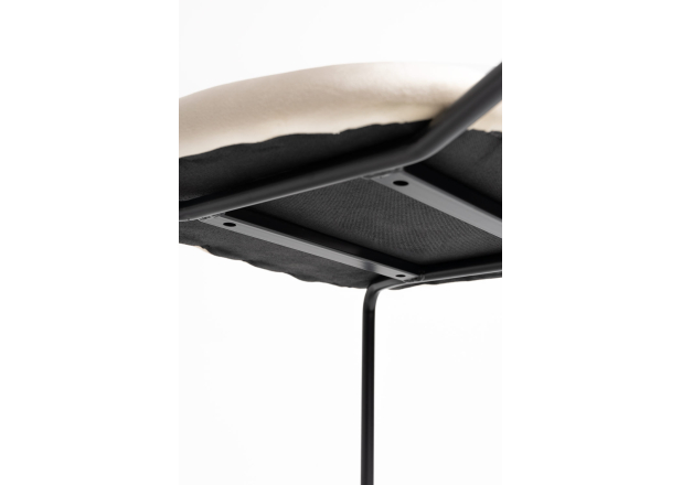 Silla Suvi Black Terciopelo