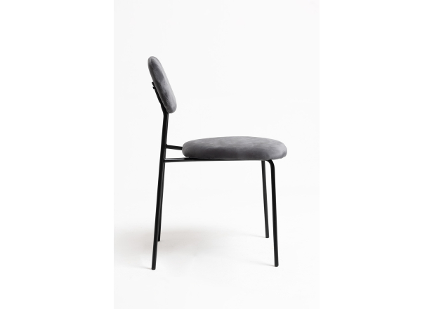 Silla Suvi Black Terciopelo