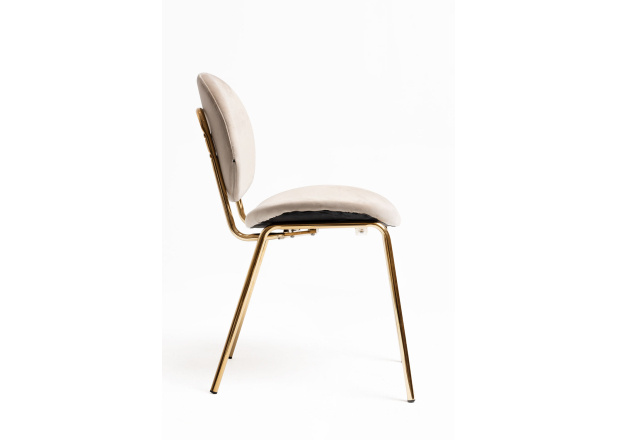 Silla Ronel Black Terciopelo