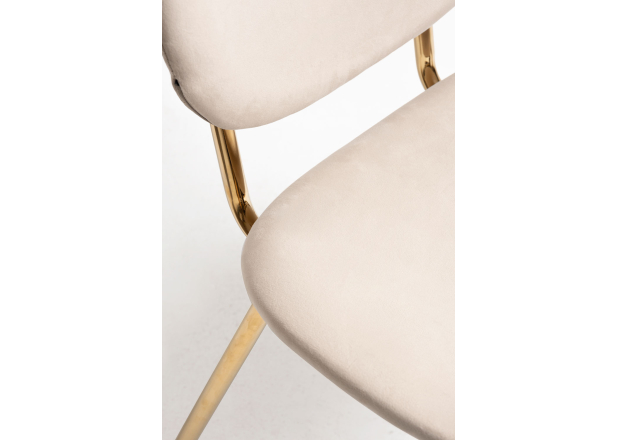 Silla Ronel Black Terciopelo