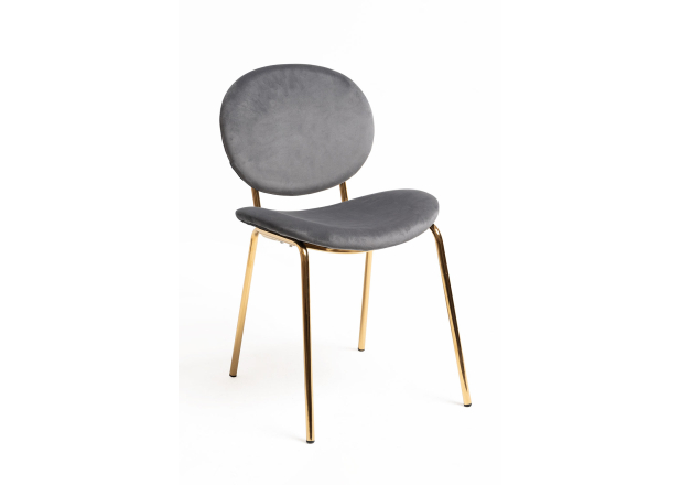Silla Ronel Black Terciopelo