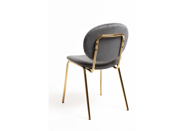 Silla Ronel Black Terciopelo