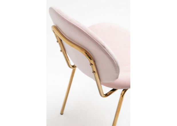 Silla Ronel Black Terciopelo