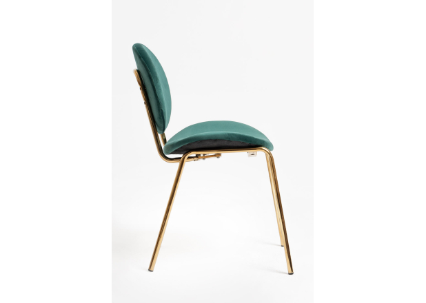 Silla Ronel Black Terciopelo