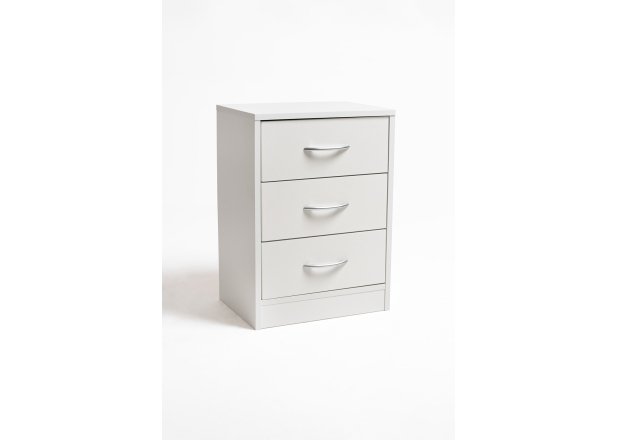 Mesa de cabeceira 3 gavetas Sule