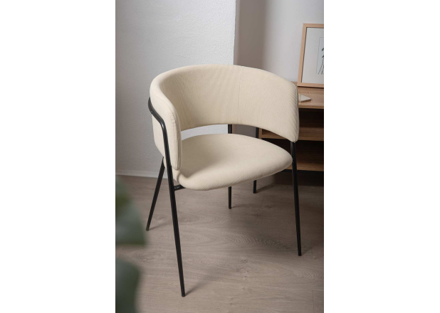 Silla Niel Black Terciopelo